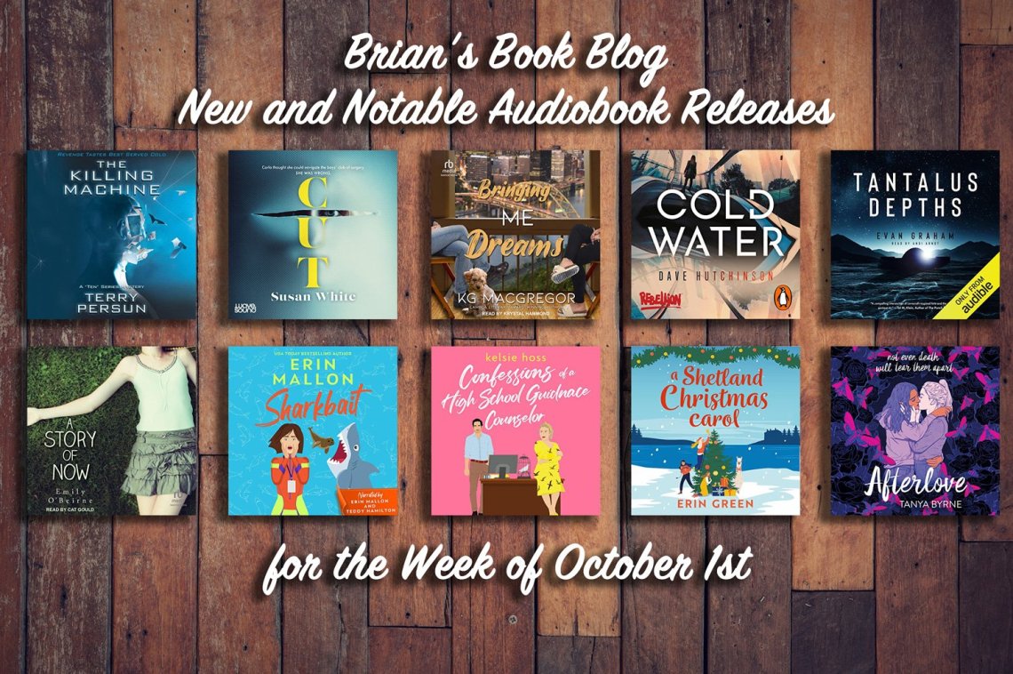 New and Notable Audiobook Releases for the Week of October 1st on Steve’s Book Blog