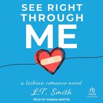 See Right Through Me Cover Featuring a baby blue background, with a hand drawn red heart in the middle with a bandaid on it.