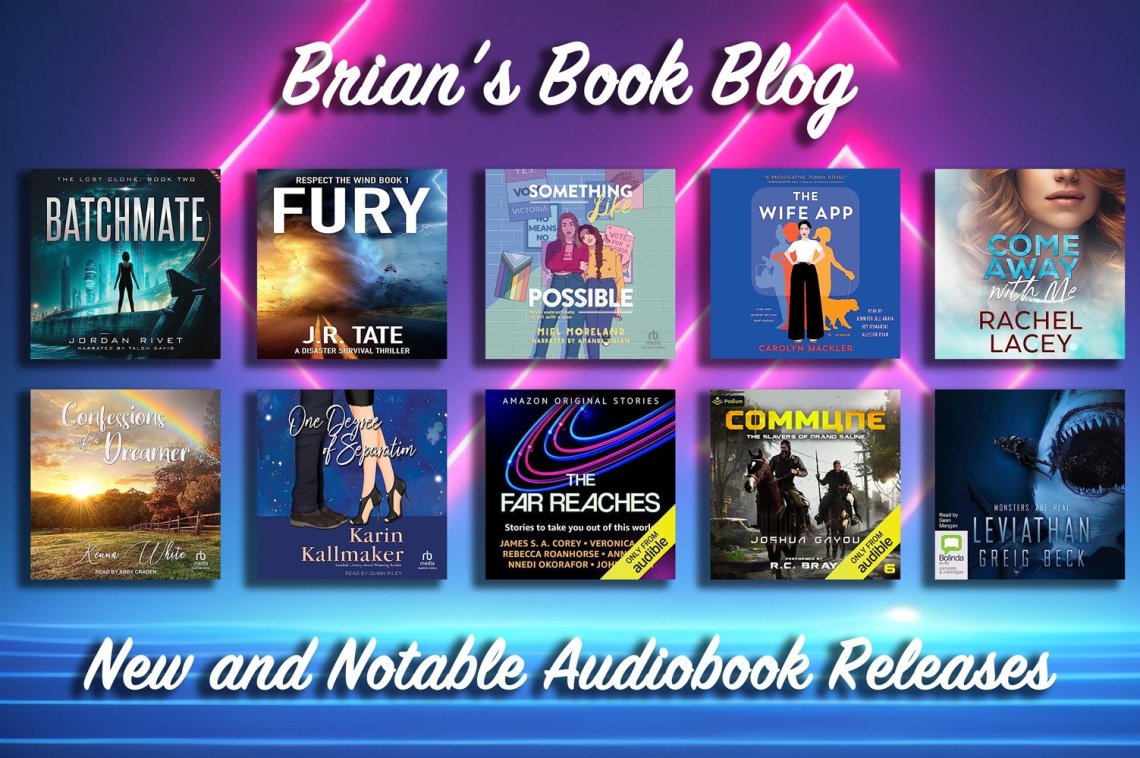 New and Notable Audiobook Releases for the Week of July 1st on Steve’s Book Blog