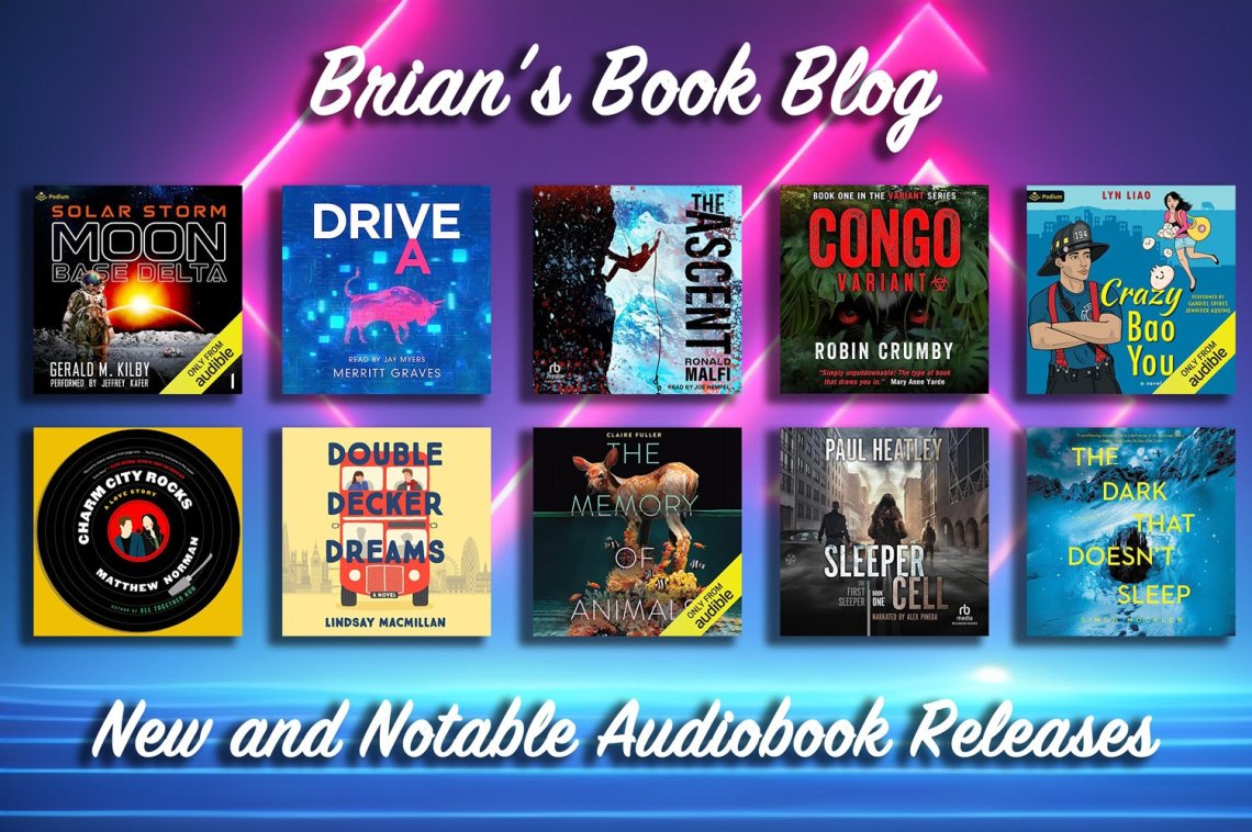 New and Notable Audiobook Releases for the Week of June 10th on Steve’s Book Blog